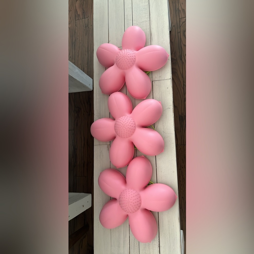IKEA flower wall lamps